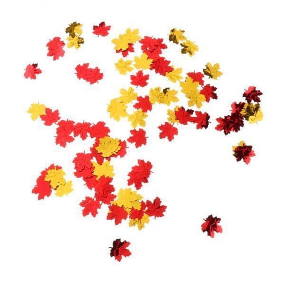 3x15g Shiny Maple Leaves Confetti Wedding Party Decoration 3 Pcs