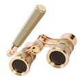 thumbnail image 1 of 3x25 Mini Metal Binoculars 3x25 Lightweight  Binocular With Built-in Foldable Handle For Adults Kids Women In Musical Concert Performances, 1 of 7