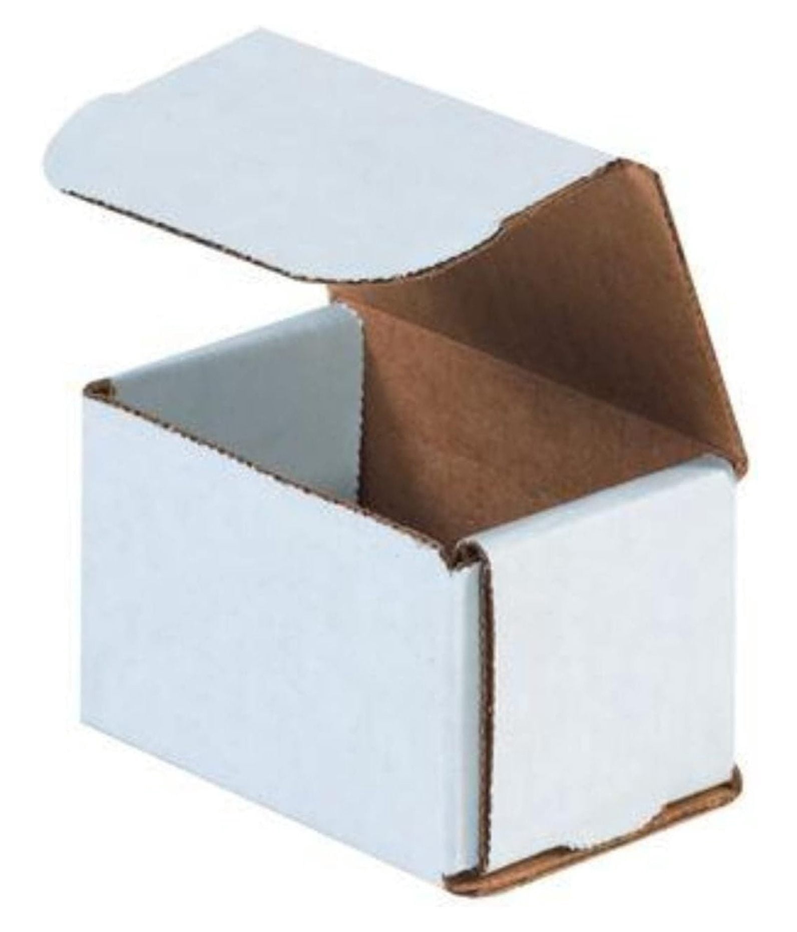 3x2x2 Shipping Boxes 800 Pack White Corrugated Mailers Foldable ...