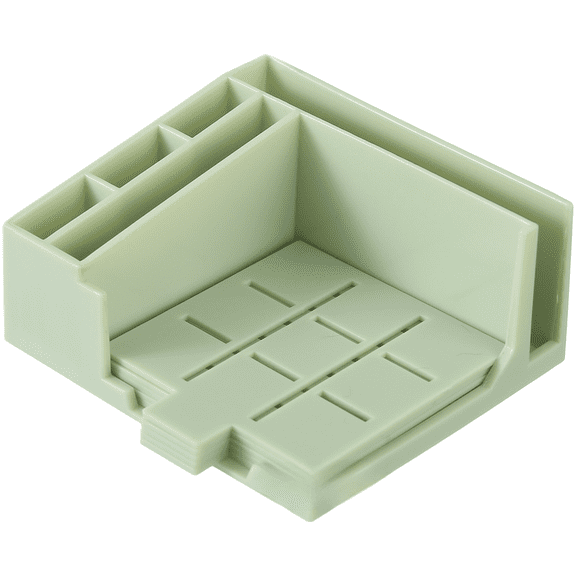 3x3 4x4 Sticky Notes Organizer Storage Box with Pen Holder Modern Plastic Memo