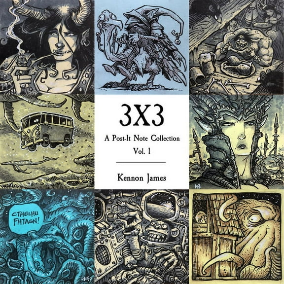 3x3 : A Post-It Note Collection (Hardcover)