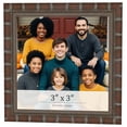 thumbnail image 1 of 3x3 In Dark Brown Bamboo Real Wood Picture Frame Width 1.5 inches | Interior Frame Depth 0.5 inches, 1 of 8