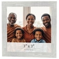 thumbnail image 1 of 3x3 In Frame White Real Wood Picture Frame Width 1.5 inches | Interior Frame Depth 0.5 inches |, 1 of 8