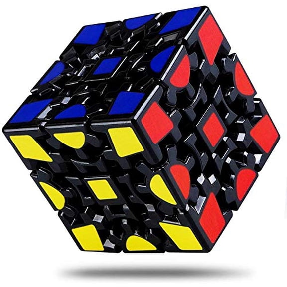 3x3 Magic Gear Twisty Cube Puzzle  High Speed and Stability  Multicolour
