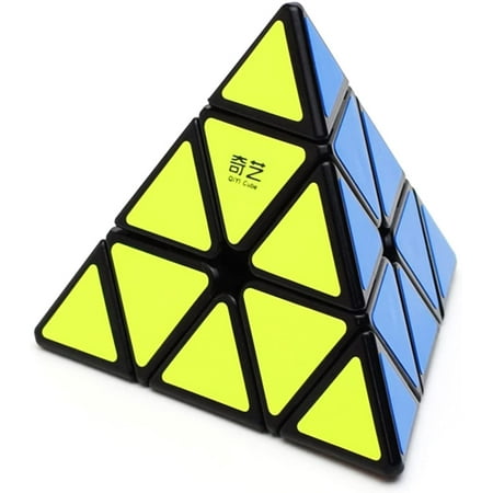 3x3 Pyramid / Pyraminx Speed Cube Magic Twist 3D Puzzle Brain Teaser by QIYI