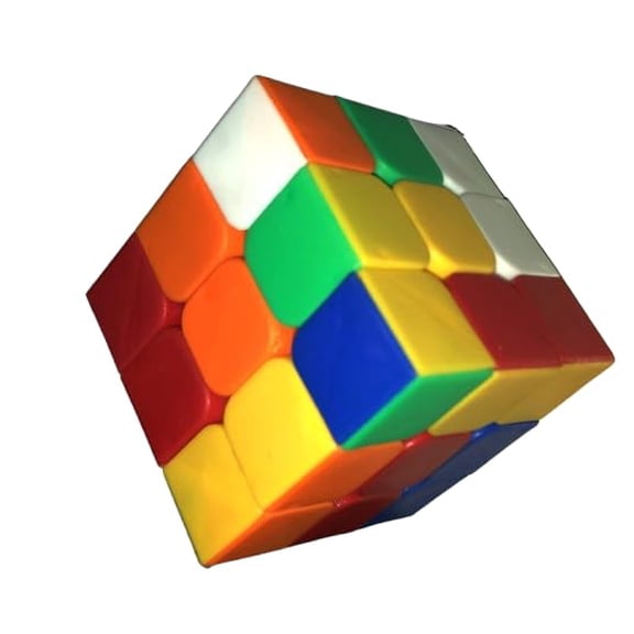 3x3 Speed Cube Puzzle, Classic Magic Cube Brain Teaser, Multi-Colour (3 * 3)
