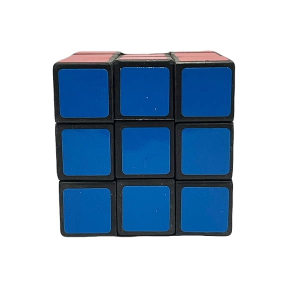 3x3 Speed Cube Puzzle, Classic Magic Cube with Black Base, Multi-Coloured