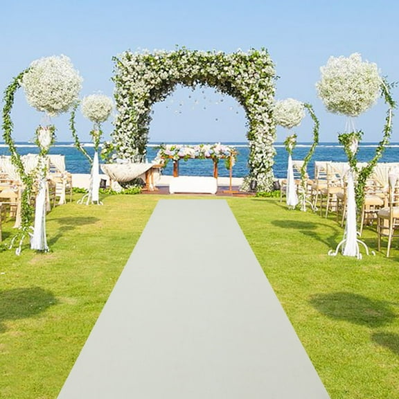 3x33Ft Carpet Runner For Party,White Aisle Runner For Wedding Ceremony White Carpet Runner For Indoor Outdoor Weddings, Prom And Parties,Wedding Aisle Runner Indoor Outdoor Wedding Decorations