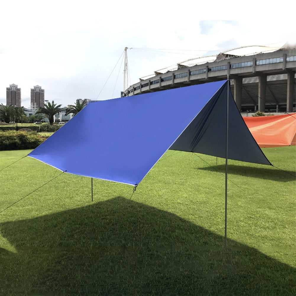 3x3M Outdoor Camping Tent Awning Shade Sun Rain Shelter Mat Canopy
