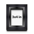 thumbnail image 1 of 3x4 Black Shadowbox Frame - Interior Size 3x4 by 1.5 Inches - Made to Display Items Up To 1.5 Inches Deep, 1 of 5