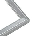 thumbnail image 1 of 3x4 Classic Silver Picture Frame - UV Acrylic, Foam Board Backing, Hanging Hardware, 1 of 8