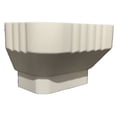 thumbnail image 1 of Aquabarrel Plastic Downspout Reducer Roof Gutter Accessories, 1 of 1
