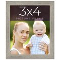 thumbnail image 1 of 3x4 IN Frame Grey Real Wood Picture Frame Width 1.5 Inches | Interior Frame Depth 0.5 Inches | Barn, 1 of 8