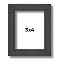 thumbnail image 1 of 3x4 In Rustic Brown Real Wood Picture Frame Width 0.75 inches | Interior Frame Depth 0.5 inches |, 1 of 8