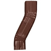 3x4 Off Set Elbow / Style B, Aluminum, Royal Brown