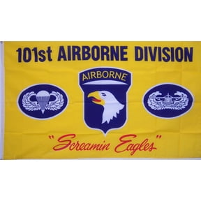 3x5 101st Airborne Division yellow Army Military New 3x5ft Flag