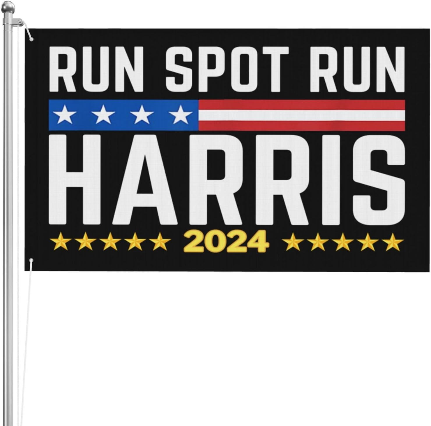 3x5 3ply Double Sided Flag RunSpotRun Harris 2024 Flag 3x5 Kamala