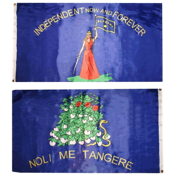 3x5 Alabama Secession 2 Faced 2-ply Wind Resistant Flag 3x5ft