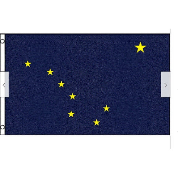 3x5 Alaska Flag 3'x5' House Banner grommets super polyester nylon