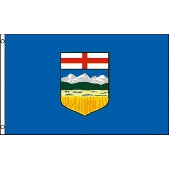 3x5 Alberta Canada Flag Canadian Province Banner Pennant