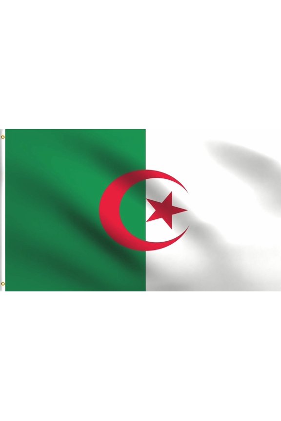 3x5 Algeria African Country Algerian Republic Flag Banner Brass Grommets 100D