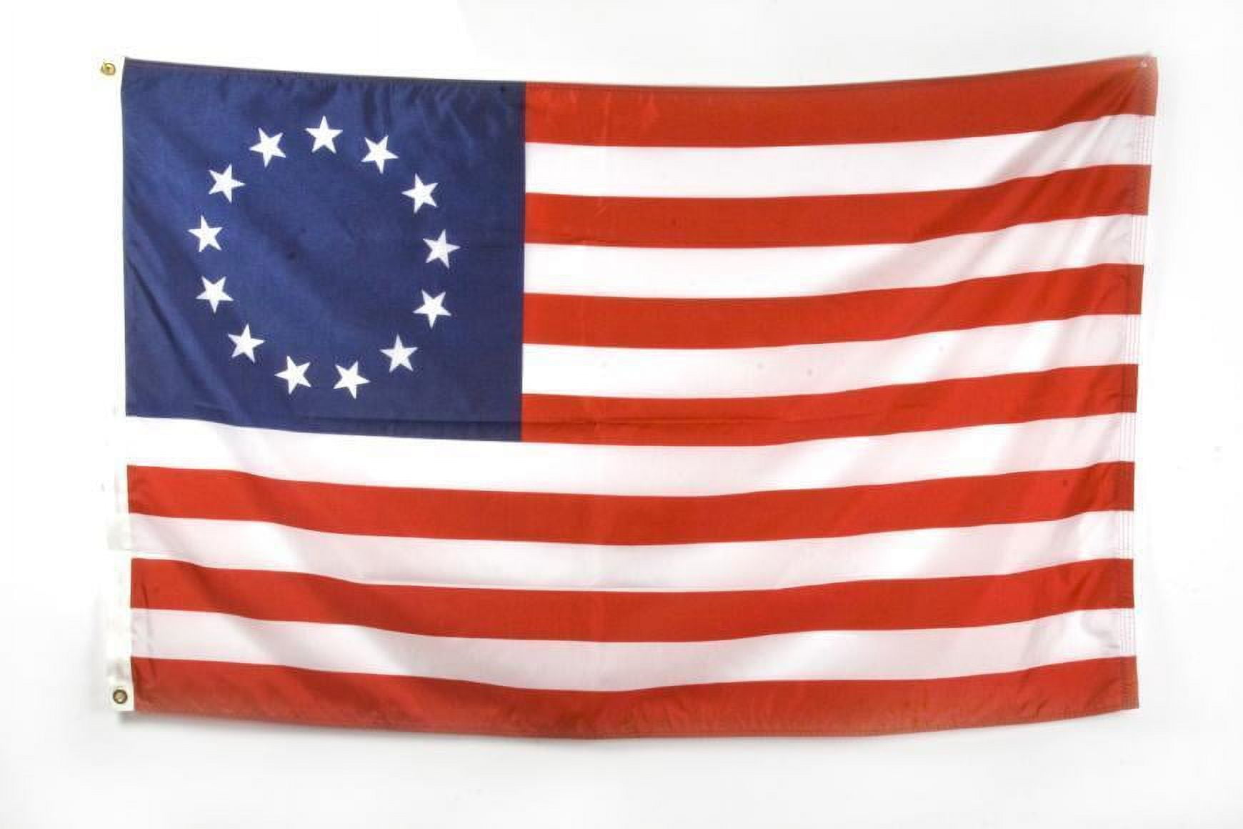 3x5 American 13 Colonies Betsy Ross FLAG 3'x5' House Banner Grommets 150D  Poly - Walmart.com, image size:1740x1160