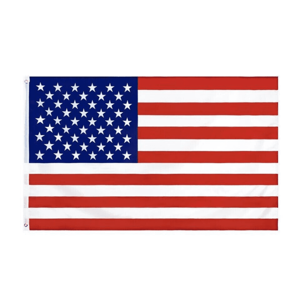 Patriotic 3x5 ft American Flag with Brass Grommets