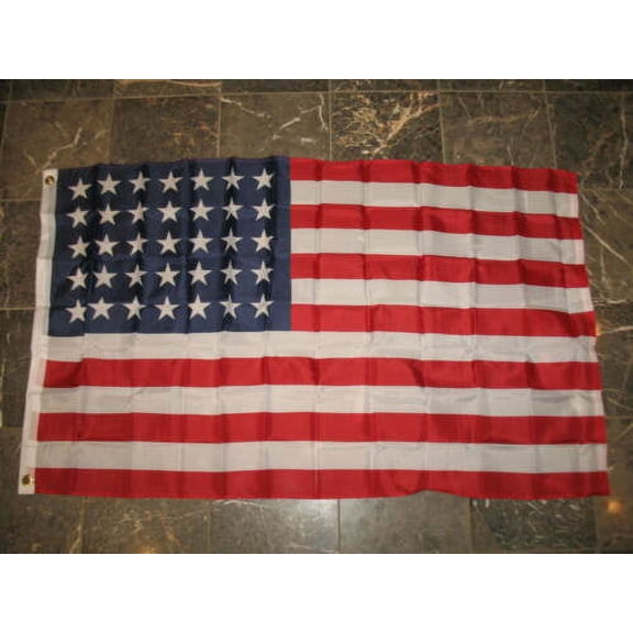 3x5 American USA United States 35 Linear Stars Flag 5X3 Civil War Grommets 100D