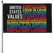 3x5 Black Lives Matter Blm Flag Hate Has No Home Here Love Is Love Lgbt Pride Flag Science Is Real Kindness Is Everything Be Kind Autism Flag Women Rights No Racism End Stop Racist Flag No Flag Pole