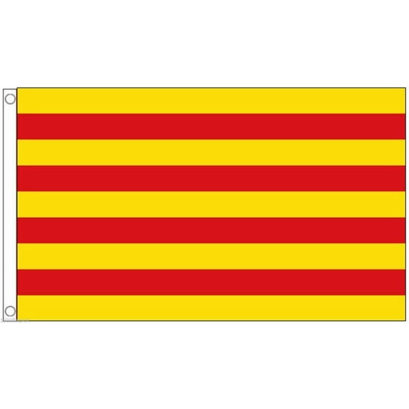 3x5 Catalonia Spain Flag Spanish Banner Pennant Bandera 3x5 Foot Indoor Outdoor