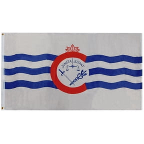 3x5 City of Cincinnati Polyester Flag Grommets