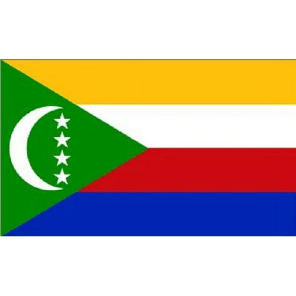 3x5 Comoros Flag Union Banner Indian Ocean Island Pennant