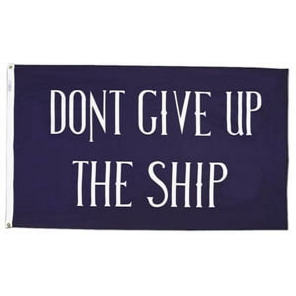 3x5' DURAWAVEZ COMMODORE PERRY NYLON FLAG CH&G