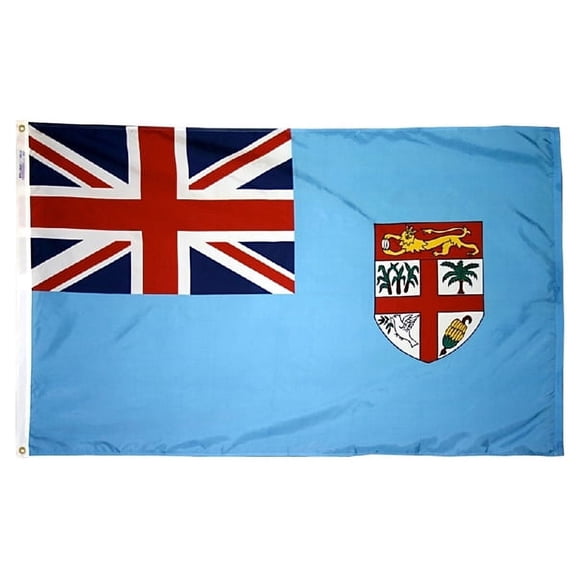 3x5' DURAWAVEZ FIJI NYLON FLAG CH&G