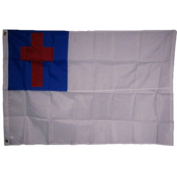 3x5 Embroidered Christian 210D Tradewinds Nylon Flag 3'x5' Banner
