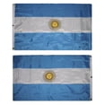 thumbnail image 1 of 3x5 Embroidered Sewn Argentina 300D Nylon Flag 3'x5' 3 Clips Heavy Duty, 1 of 3