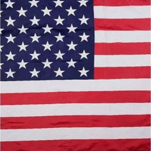 3x5 Foot American US Flag - Vivid Color and UV Fade Resistant - Canvas Header and Double Stitched - USA Flags Polyester