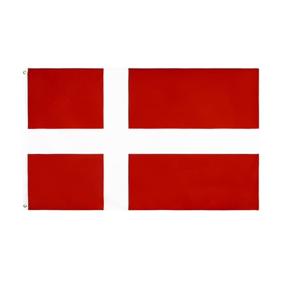 3x5 Foot Denmark Flag Brightly Coloured Danish Dane Flags Soccer Game Celebration Parade Party Supplies Patio Decoration Holiday150x90cm