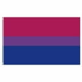 thumbnail image 1 of 3x5 Ft Bi Pride Polyester Flag Bisexual Flag Double Stitched Canvas Header, 1 of 3