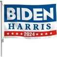 3x5 Ft Biden Harris 2024 President Flags Banner for Outside 100D