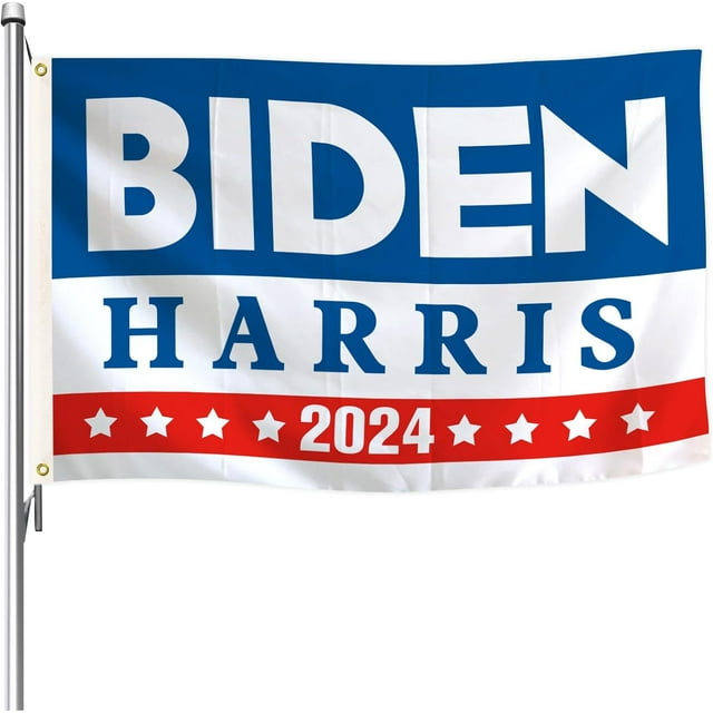 3x5 Ft Biden Harris 2024 President Flags Banner for Outside 100D