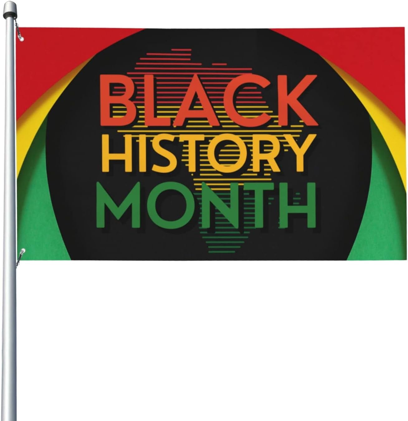 3x5 Ft Black History Month Flag Sign African American Flag Banner Mlk ...