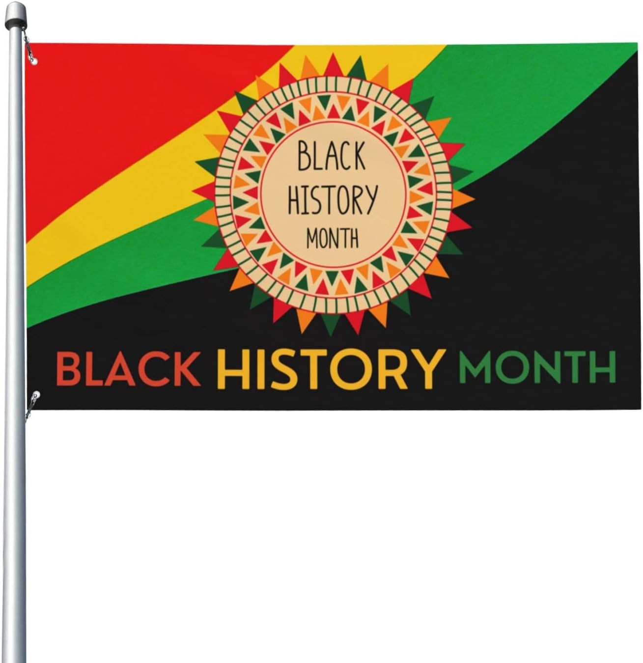 3x5 Ft Black History Month Flag Sign African American Flag Banner Mlk 3x5 Ft Black History Month Flag Sign African American Flag Banner Mlk