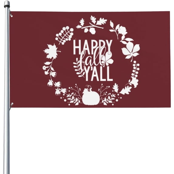 3x5 Ft Flag Welcome Fall For Outside Fall Decor Outdoor Hello Autumn Pumpkin Gnome Outdoor Thanksgiving No Pole