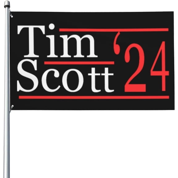 3x5 Ft Flags Tim Scott For President 2024 Election Flag Garden flag House Flag Banner Tapestry Outdoor Yard flag