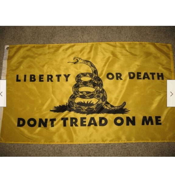 3x5 Ft LIBERTY OR DEATH Gadsden DONT TREAD ON ME Tea Party Flag yb