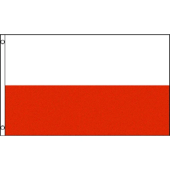 3x5 Ft Poland Flag - Republic of Poland Flags Polyester 100D FABRIC