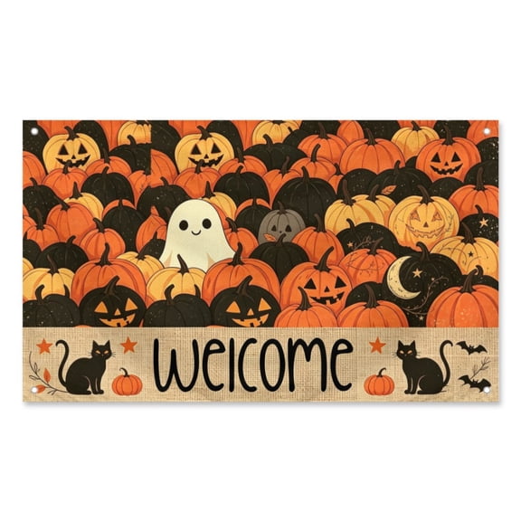 Xiyadun 5 ft x 3 ft Polyester Halloween Weatherproof Outdoor Flag