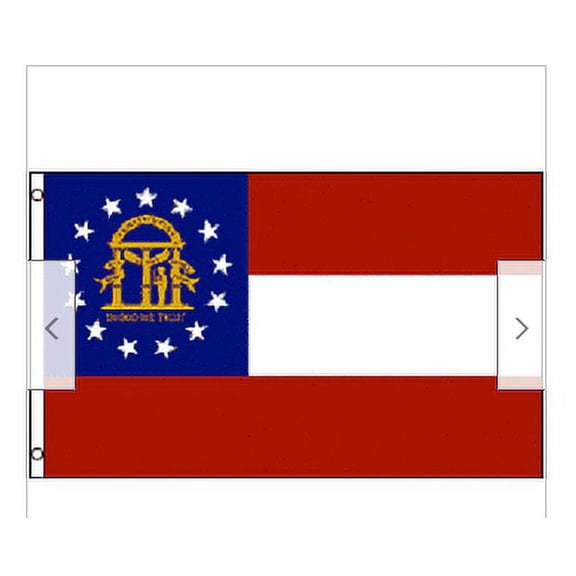 3x5 Georgia Flag 3'x5' House Banner grommets super polyester 100D