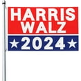 3x5 Harris Waltz Flag Double Sided Harris Waltz 2025 Garden Flag Kamala